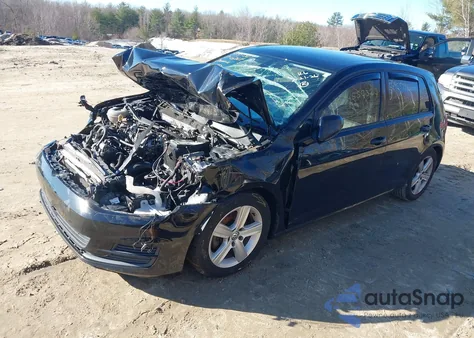 2017 Volkswagen Golf Tsi S 4-Door/Tsi Wolfsburg Edition 4-Door из США, поврежденный, VIN 3VW117AU5HM070076